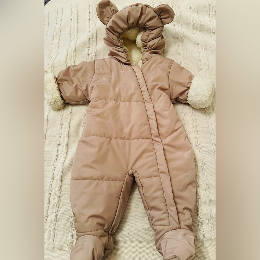 Baby girl snowsuit